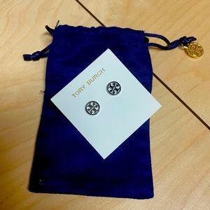 Tory Burch Silver Earrings